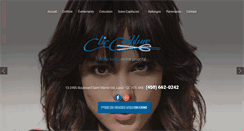 Desktop Screenshot of cliccoiffure.com